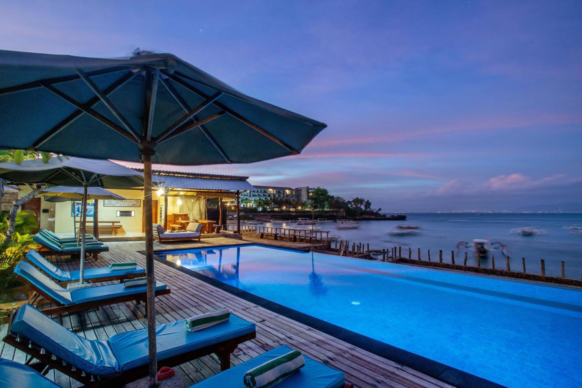 D'Muncuk Huts Hotel Nusa Lembongan  Bagian luar foto