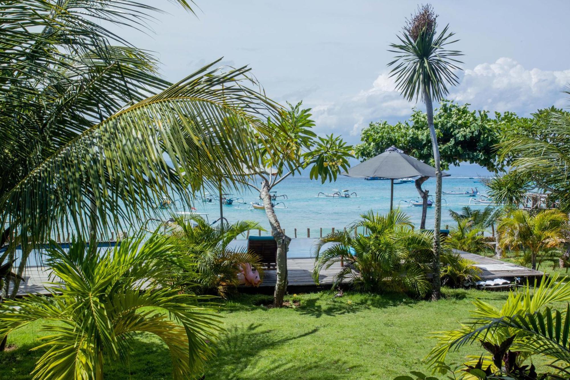 D'Muncuk Huts Hotel Nusa Lembongan  Bagian luar foto