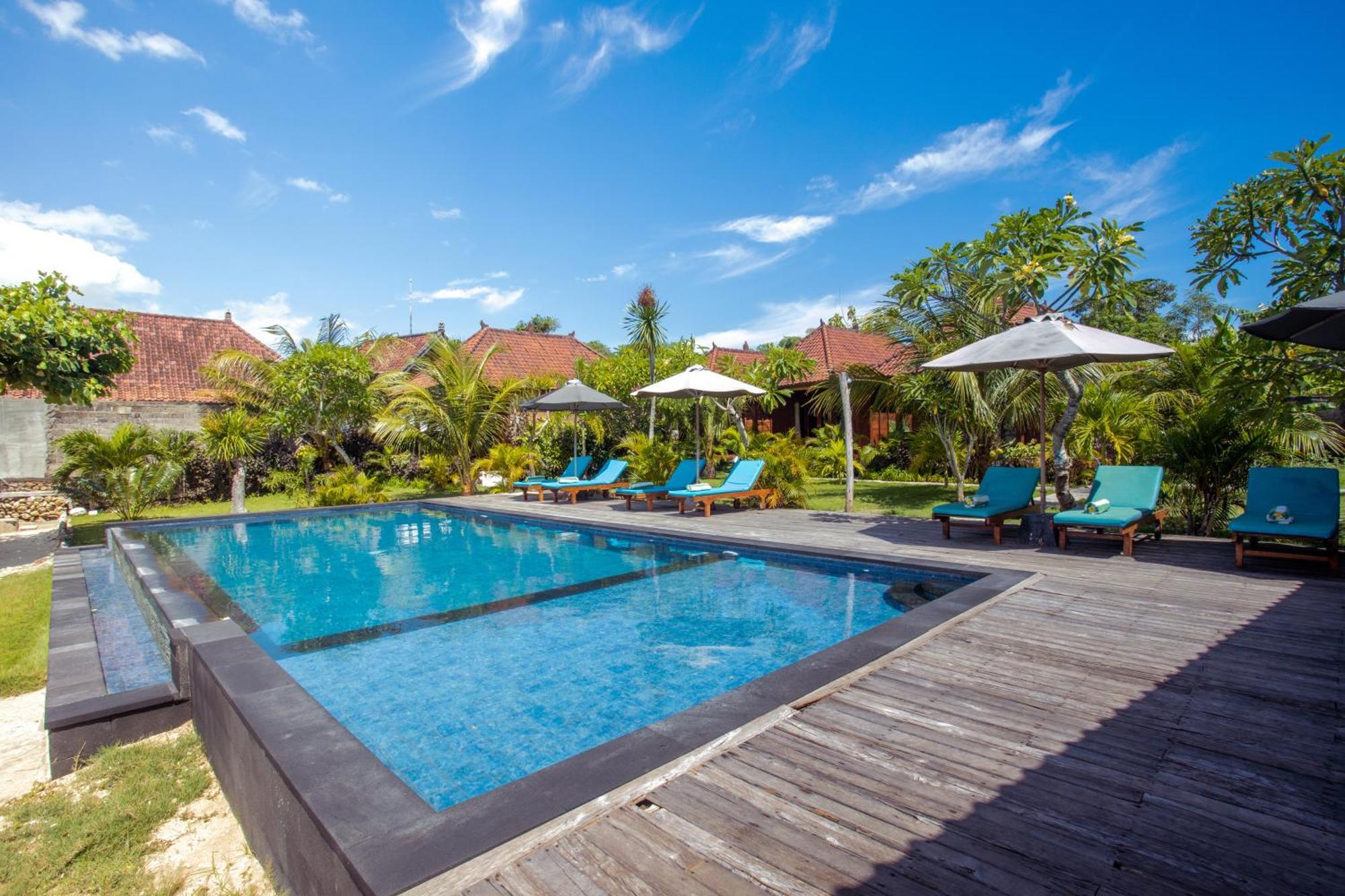 D'Muncuk Huts Hotel Nusa Lembongan  Bagian luar foto