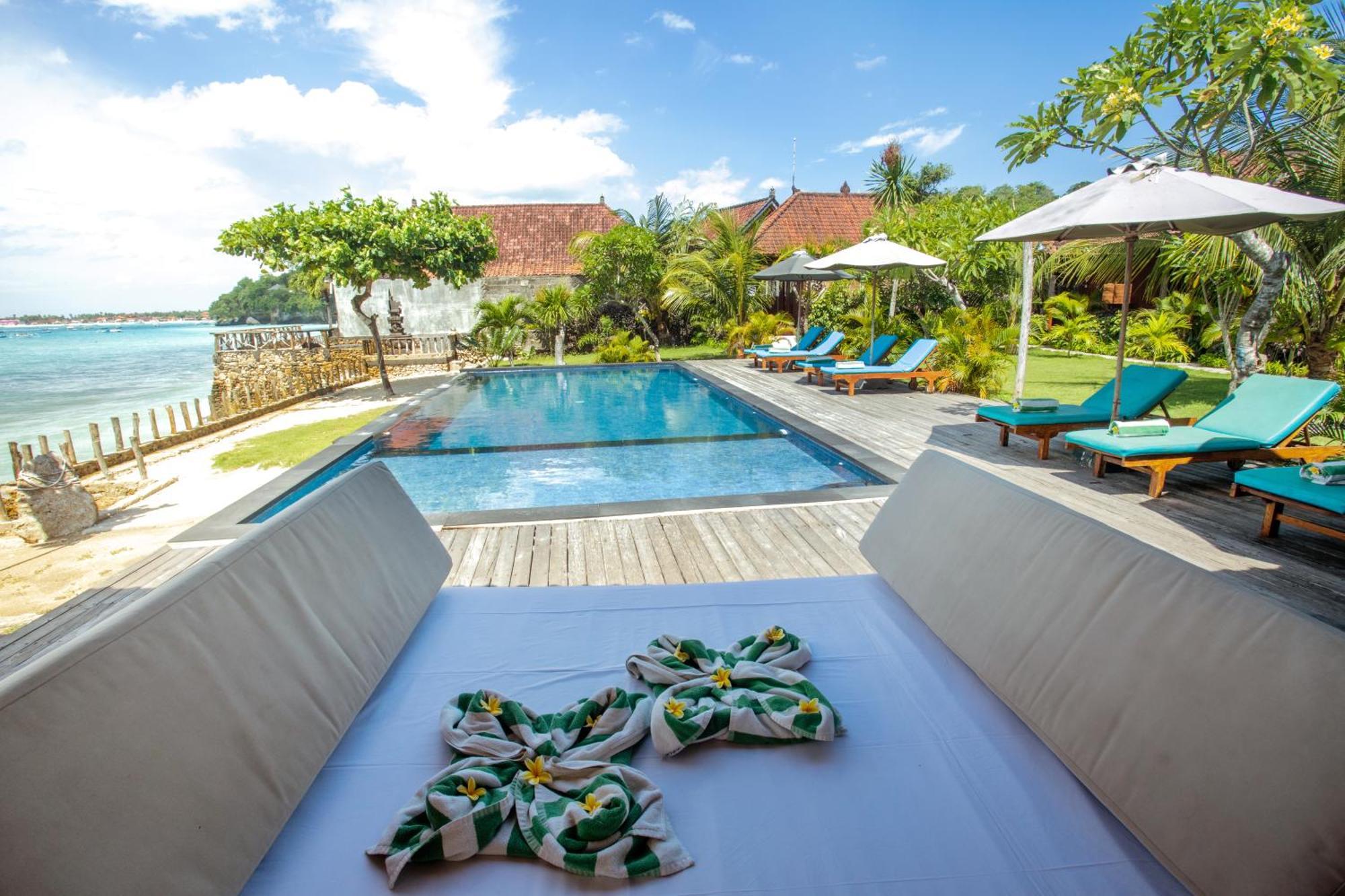 D'Muncuk Huts Hotel Nusa Lembongan  Bagian luar foto