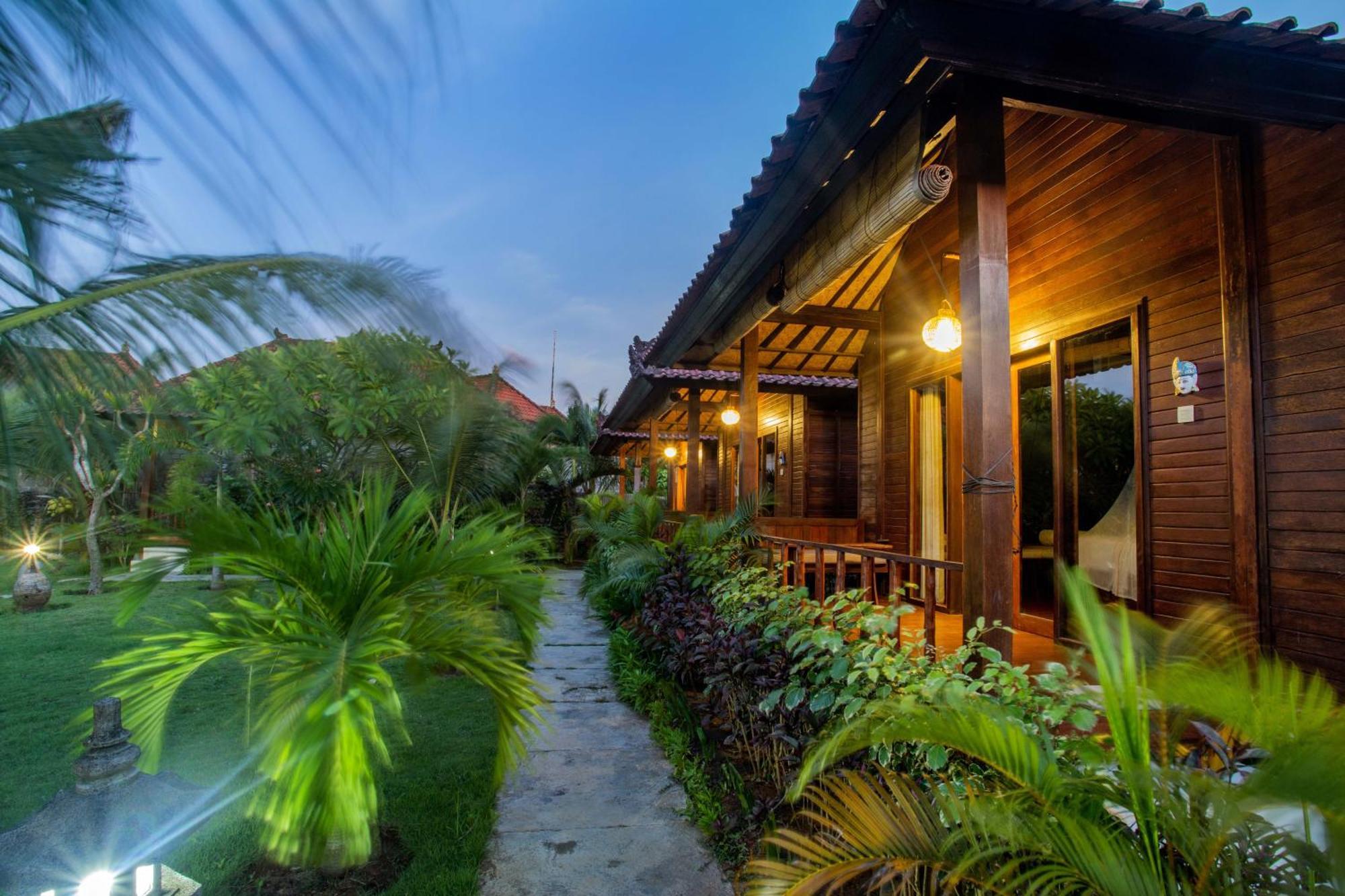 D'Muncuk Huts Hotel Nusa Lembongan  Bagian luar foto
