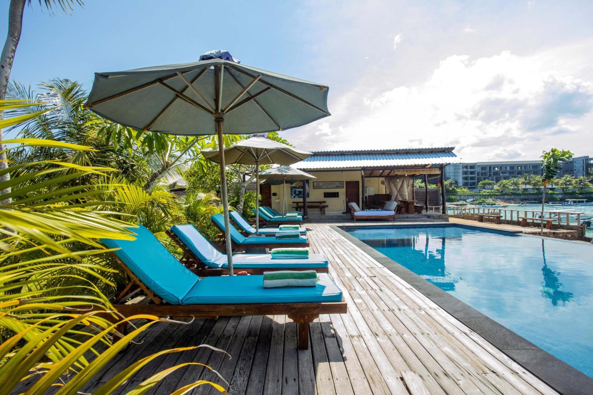 D'Muncuk Huts Hotel Nusa Lembongan  Bagian luar foto
